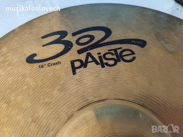 CYMBAL Paiste 302, 16" Crash Краш чинел отличен