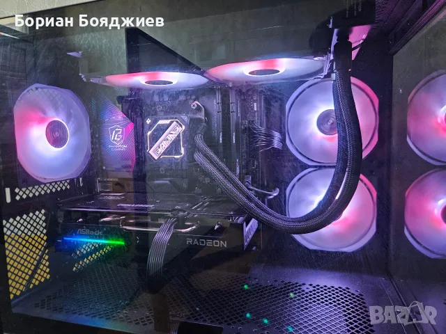 компютър AMD Redeon 9060XT-16gb , снимка 2 - Геймърски - 55674188