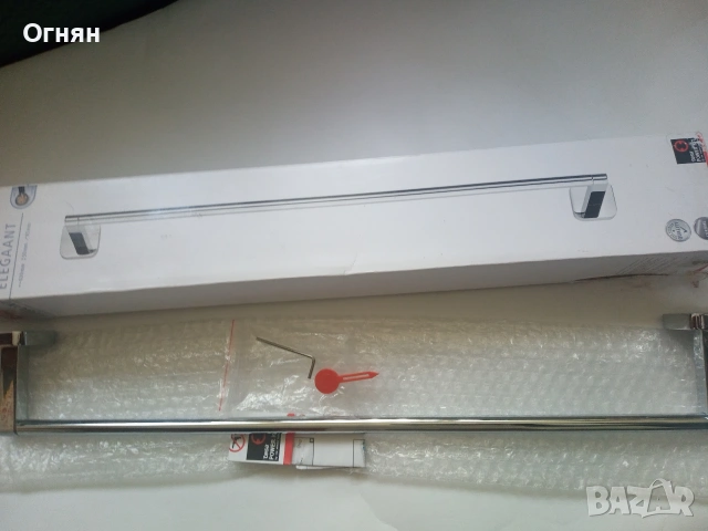 Стойка за кърпи tesa Deluxxe, хром, снимка 6 - Други стоки за дома - 55162704
