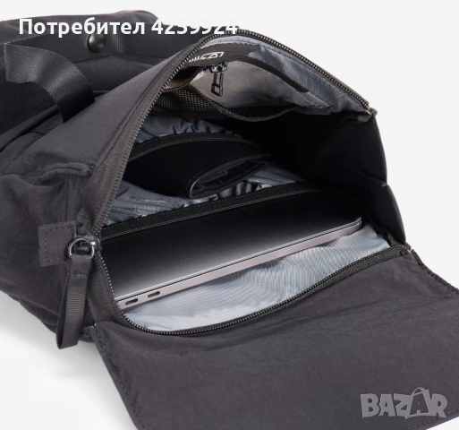 Decathlon Промазана раница, джоб за компютър, 10 Л, снимка 3 - Раници - 54681955