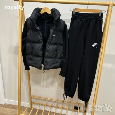 Nike Нов Черен Дамски Елек Найк 