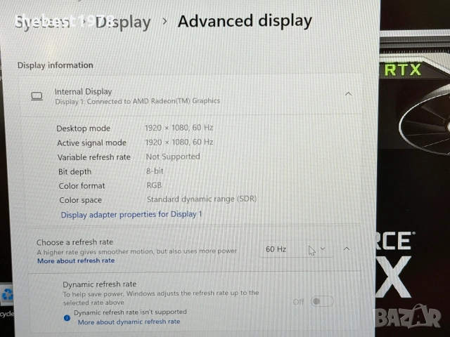 Acer Swift X 14`Ryzen 7 5800U/Nvidia RTX 3050/16GB LPDDR4X/512GB NVMe/Full HD IPS/Батерия 8ч, снимка 9 - Лаптопи за игри - 55052107
