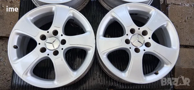 4бр ляти джанти 6J16 ЕТ46. 5x112. Стават на Mercedes A и B класа. Номер OEM A169 401 10 02. Внос..., снимка 13 - Гуми и джанти - 55316897