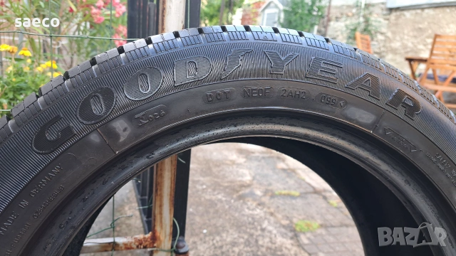 Продавам две летни единични гуми Goodyear и Dunlop с размер 205 55 16, снимка 4 - Гуми и джанти - 55053175