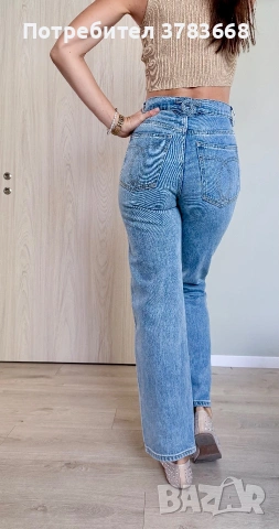 Дънки в стил Chanel , снимка 8 - Дънки - 55123462