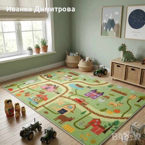 детско килимче за игра 160×120 см , снимка 6 - Други - 53991115