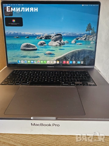 Macbook Pro 16  SixCore Core i7, 16GB Ram, 512Gb SSD, 4Gb Ati Video,  Mac Os 26, Win 11