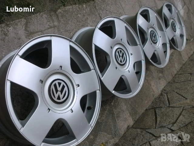 15 цола 5 х 100 мм 4 бр лети джанти ! - VW,Audi,Seat,Skoda !, снимка 5 - Гуми и джанти - 54958625