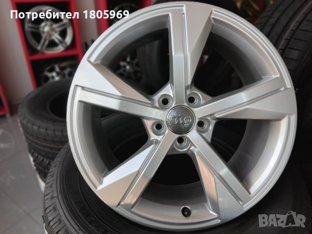 4бр, ал. джанти Audi (оригинални) 5x100 , 7,5x17 , ET46