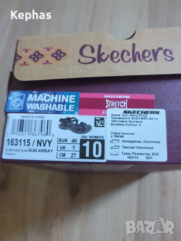сандали Skechers memory foam, снимка 2 - Сандали - 55019328