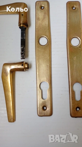 Дръжка за брава - месинг