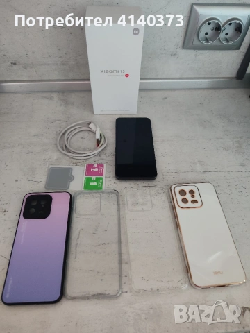 Xiaomi 13 смарт телефон с 4 кейса и протектор за камера, снимка 4 - Xiaomi - 54608925