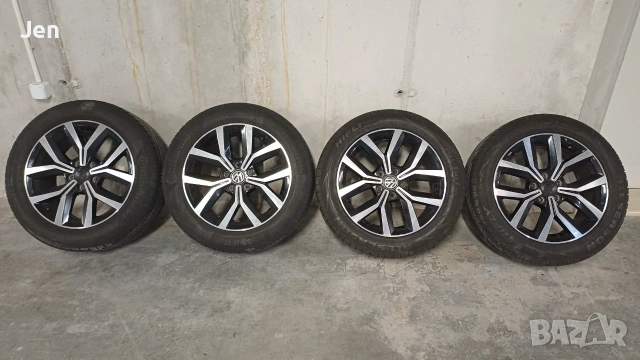 Оригинални 17-ски Nivelles с летни гуми за VW Passat B8, снимка 3 - Гуми и джанти - 54960945