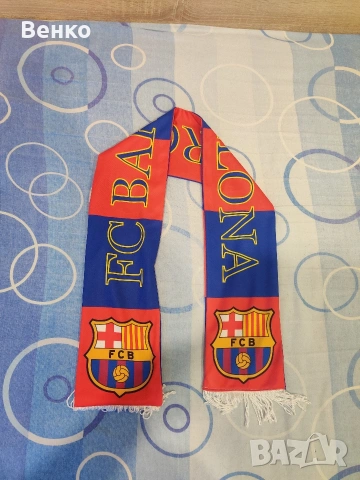 Футболен Шал Barcelona , снимка 3 - Футбол - 55064576