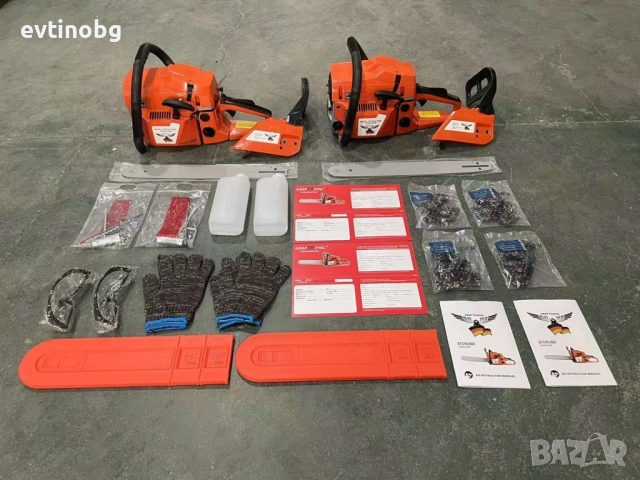 Бензинов верижен трион 4,6kW / 40см, снимка 7 - Градинска техника - 54080797