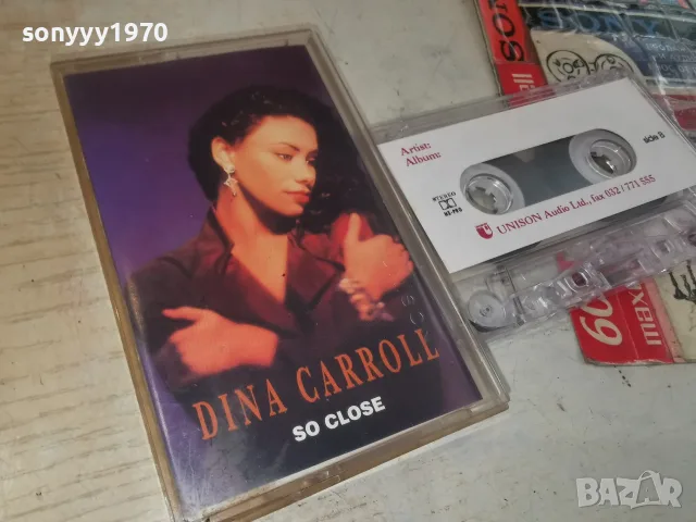 DINA CARROLL UNISON TAPE 1008261826H2E7R, снимка 8 - Аудио касети - 55617453