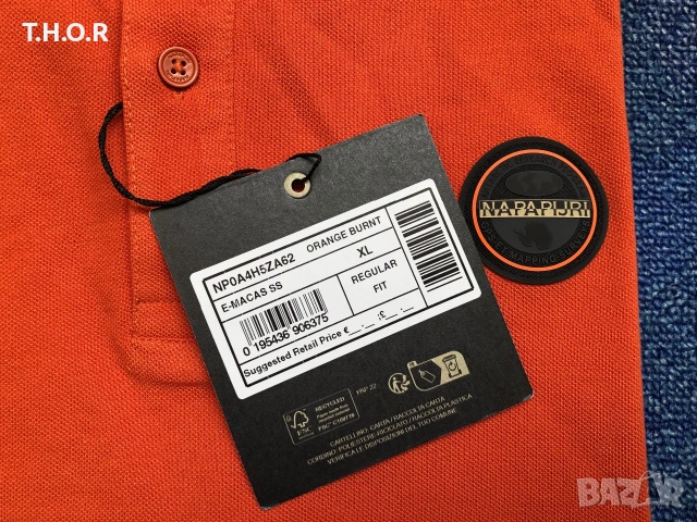 Napapijri Polo Shirt ОРИГИНАЛНИ мъжки поло тениски - M/L/XL, снимка 9 - Тениски - 54982085