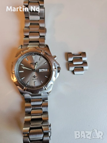 Seiko Kinetc SQ100, снимка 2 - Мъжки - 54911529
