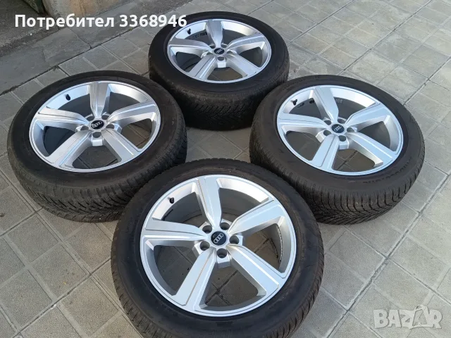 ОРИГИНАЛНИ ДЖАНТИ AUDI 20" 5X112 с гуми 255/50/20 Ауди Q5 SQ5 Q7 Q8 Etron, снимка 8 - Гуми и джанти - 55365050