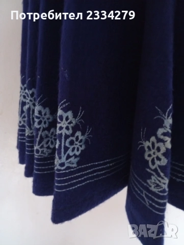 Стари носии от ТРОНСКИЯТ край. Пищимали и бръчник с престилки. , снимка 4 - Антикварни и старинни предмети - 51000435