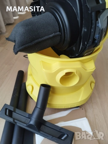 Прахосмукачка Karcher WD 2 Plus за сухо и мокро почистване, снимка 4 - Прахосмукачки - 55087635