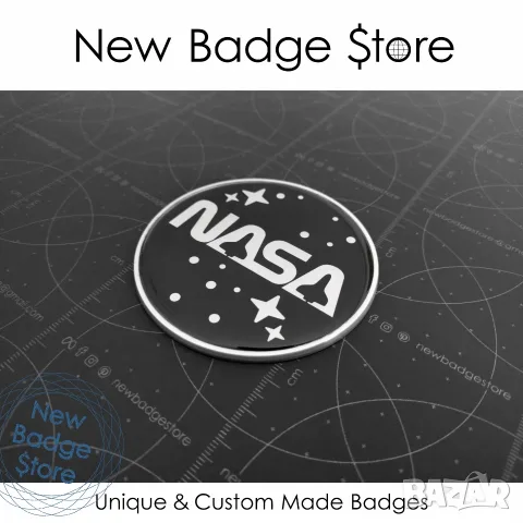 Къстъм BMW Емблеми "NASA - Modern Metal" комплект, снимка 2 - Аксесоари и консумативи - 55607984