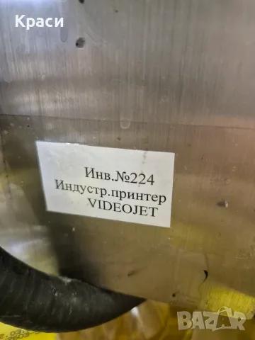 Професионален индустриален мастиленоструен принтер Videojet 1220 (CIJ)., снимка 5 - Друга електроника - 55562755