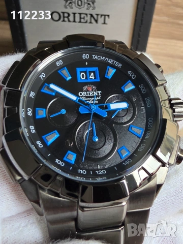 45% РАЗПРОДАЖБА!! Orient Chronograph, снимка 3 - Мъжки - 54811667