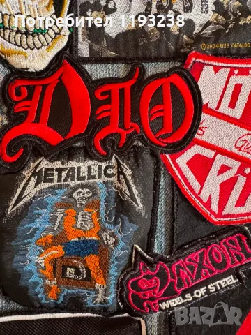 Battle Jacket(хеви метъл),Heavy metal елек(нашивки,значки), снимка 6 - Якета - 55015296