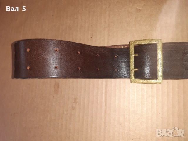 Стар военен строеви офицерски колан , униформа, снимка 2 - Антикварни и старинни предмети - 54268909