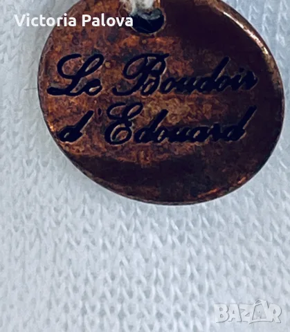 Луксозна тениска от 100% лен Le Boudoir d'Édouard, размер XL , нишов бранд, снимка 4 - Тениски - 55366479