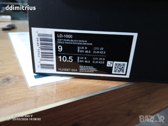 Оригинални маратонки Nike LD-1000 , снимка 6 - Маратонки - 53977803