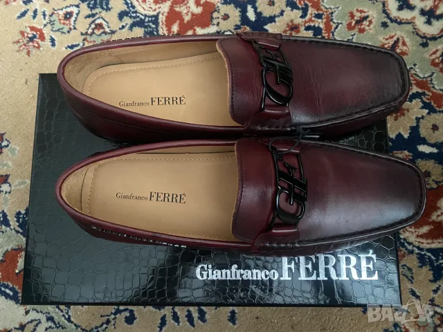 Gianfranco Ferré мокасини нови с етикет, снимка 3 - Мокасини - 55339855
