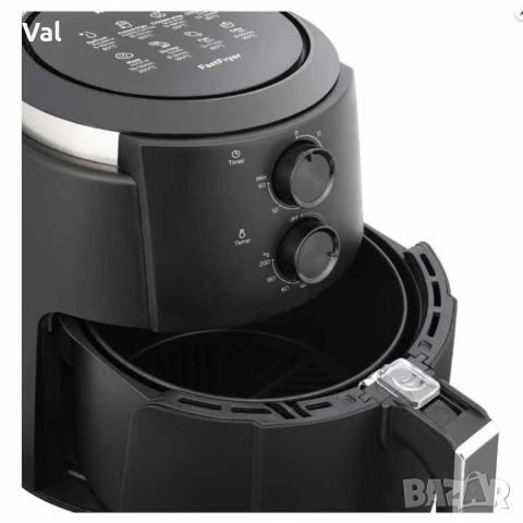 ФРИТЮРНИК С ГОРЕЩ ВЪЗДУХ /Air Fryer, снимка 5 - Фритюрници - 54671383
