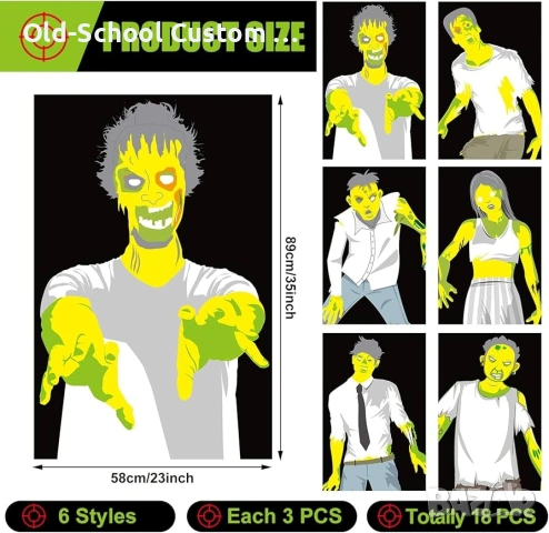 Зомби Мишени (Zombie Target), снимка 5 - Други - 54512055