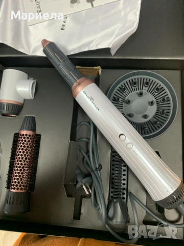 My Beauty Styler / Сушоар , маша и преса за коса 1000W / Четка за горещ въздух, снимка 7 - Други - 54340033