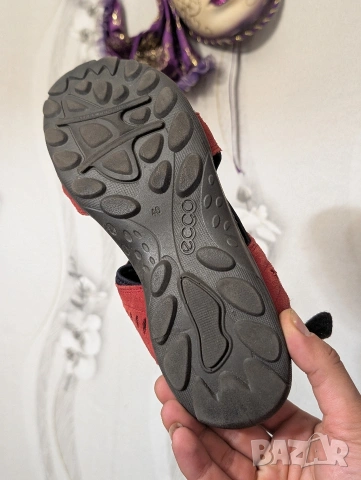 туристически сандали Ecco Anatomical toe grip area номер 40 , снимка 7 - Сандали - 54919591