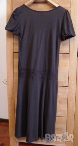 BANANA REPUBLIK кафява дълга рокля, снимка 2 - Рокли - 54339467