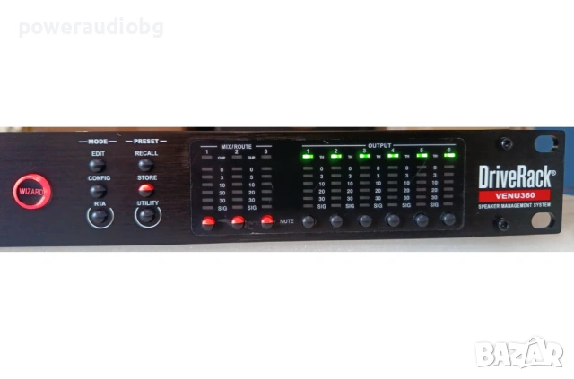 Дигитален звуков процесор DBX Driverack Venu360  (DSP), снимка 7 - Ресийвъри, усилватели, смесителни пултове - 54494481