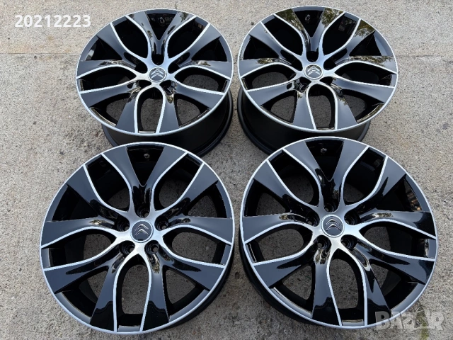 4 броя алуминиеви джанти за Citroen C5 18, снимка 6 - Гуми и джанти - 54776083
