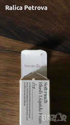 Rare Beauty Soft Pinch Dewy Liquid Blush – нюанс Joy Оригинален, снимка 6 - Козметика за лице - 54551694