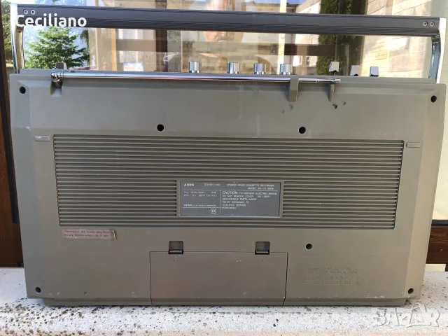 радиокасетофон AIWA CS 660K , снимка 10 - Радиокасетофони, транзистори - 55319296