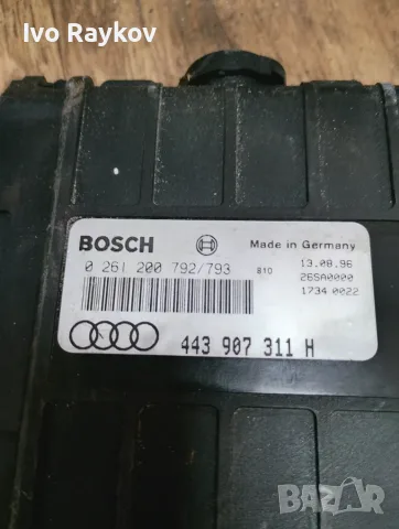 Компютър Двигател BOSCH 0261200792  за AUDI B4 , 443 907 311 H , , снимка 3 - Части - 55452861