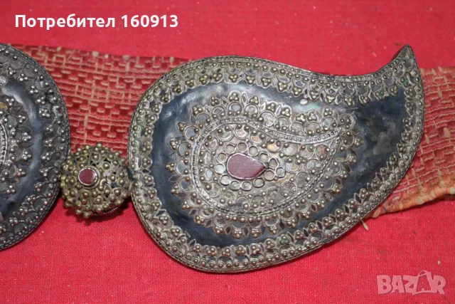 Автентични сребърни пафти., снимка 3 - Антикварни и старинни предмети - 55423014