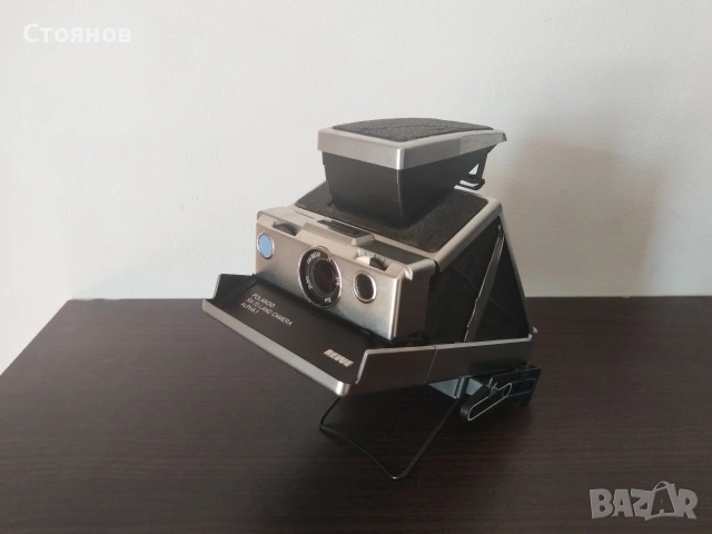 POLAROID SX-70 ALPHA 1 REVUE ХРОМИРАНА СГЪВАЕМА КАМЕРА ЗА МОМЕНТАЛНО СНИМАНЕ. , снимка 3 - Фотоапарати - 54655885