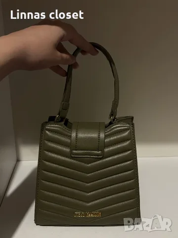 Steve Madden мини чанта в маслено зелено, снимка 3 - Чанти - 55326138