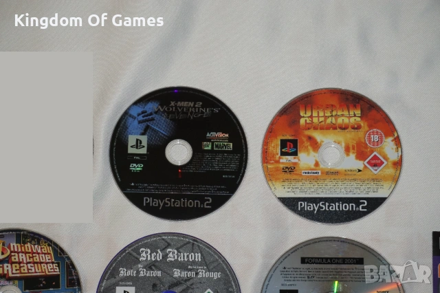 Игри за PS2 САМО ДИСКОВЕ GTA Vice City/Gun/X-Men 2/Urban Chaos/Killzone/NBA 2003/Jurassic Park/Lego, снимка 4 - Игри за PlayStation - 54096144