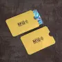 RFID защитен калъф за карти – алуминиев анти-сканиращ, различни цветове, снимка 2