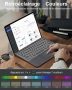 MoKo Bluetooth клавиатура с тъчпад за Microsoft Surface Pro – AZERTY оформление, снимка 5