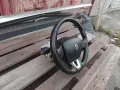 Оригинален кожен волан с еърбег и лостчета за Renault Megane 3 / Fluence / Scenic 3, снимка 2